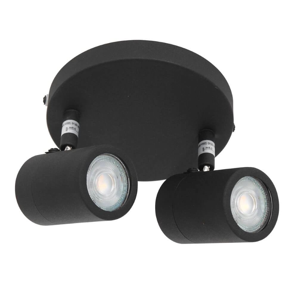 Bathroom surface-mounted spotlight Upround LED IP44