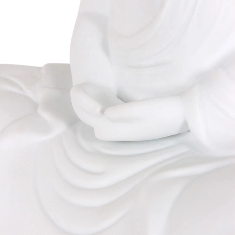 Plaster table lamp Jazz white Steinhauer 8712746146875