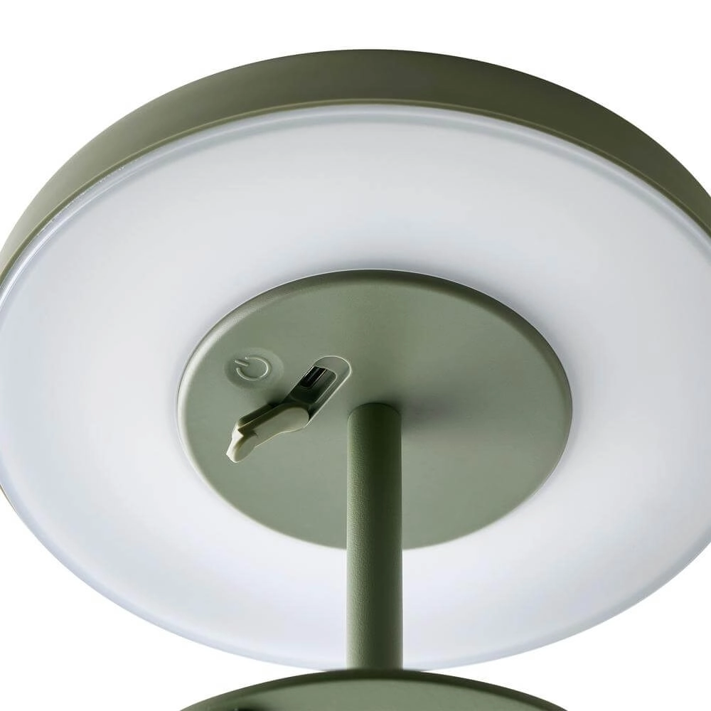 Solar table lamp Elmer Green rechargeable Nordlux 5704924023514