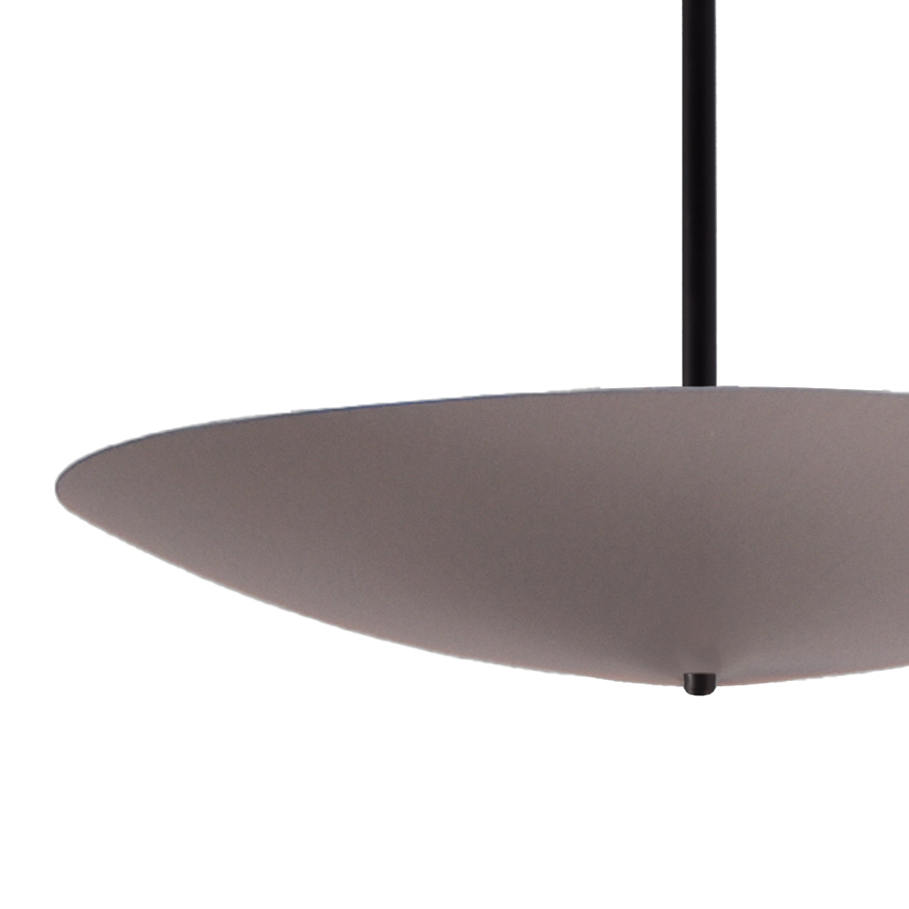Ceiling lamp Scala Ø 45cm black with nickel Masterlight 8718121337746