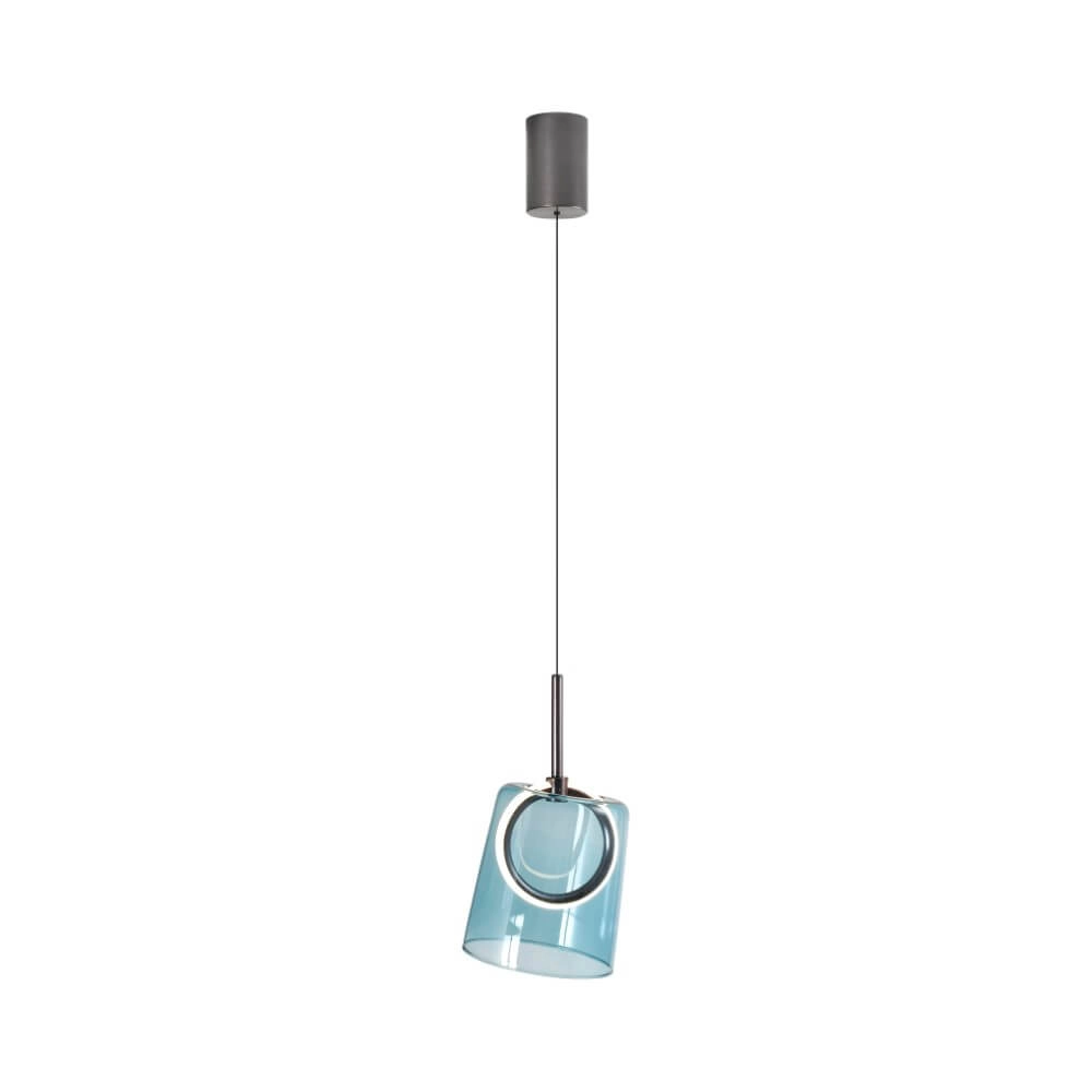 Pendant lamp Zula blue