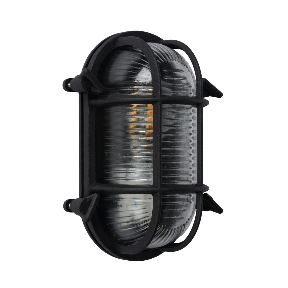 Bullseye Wall Lamp Dudley IP54 black