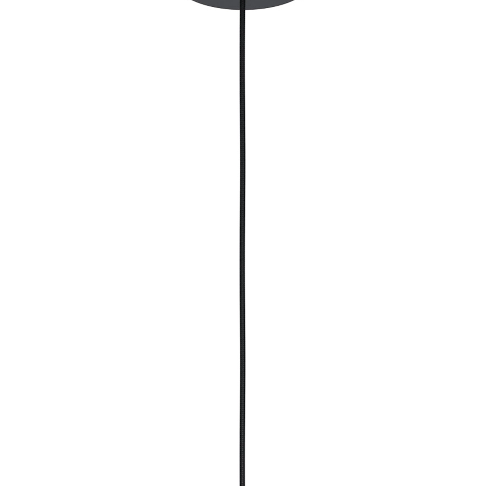 Black hanging lamp Ebury Ø 38cm Eglo 9002759436216