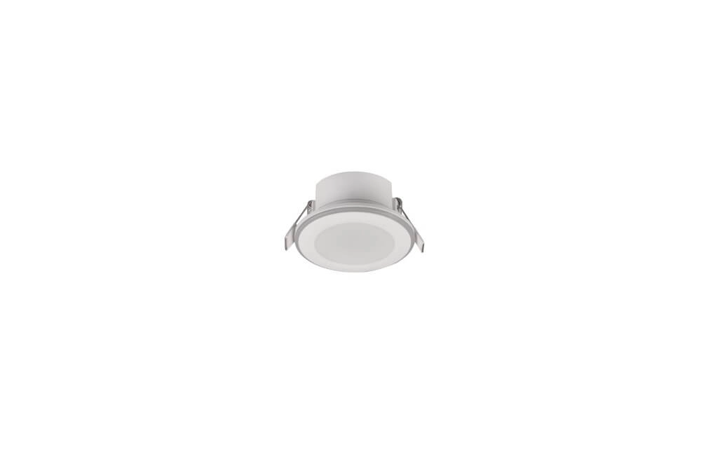 White recessed spotlight Argus
