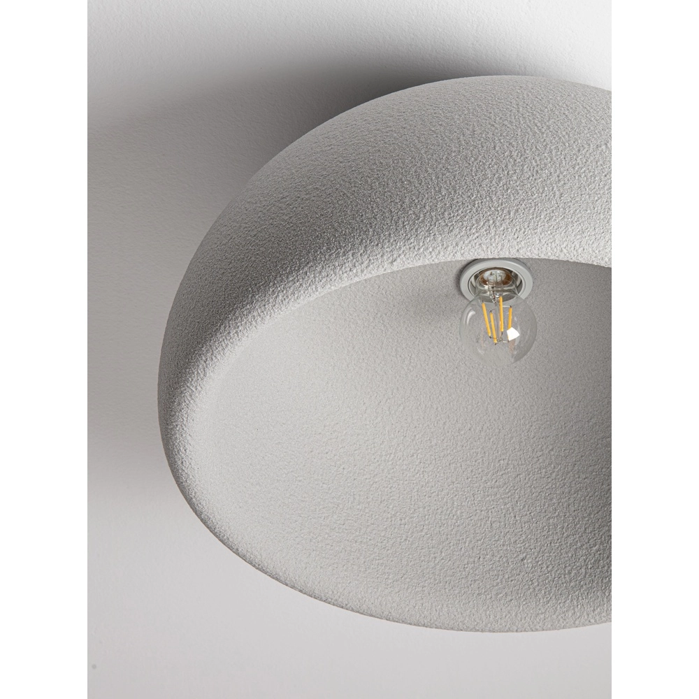 Modern ceiling lamp Davo grey Ø 50cm Lyora 5212017495730