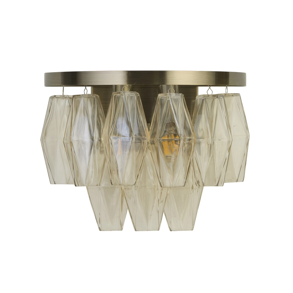 Wall lamp Alba Antique brass