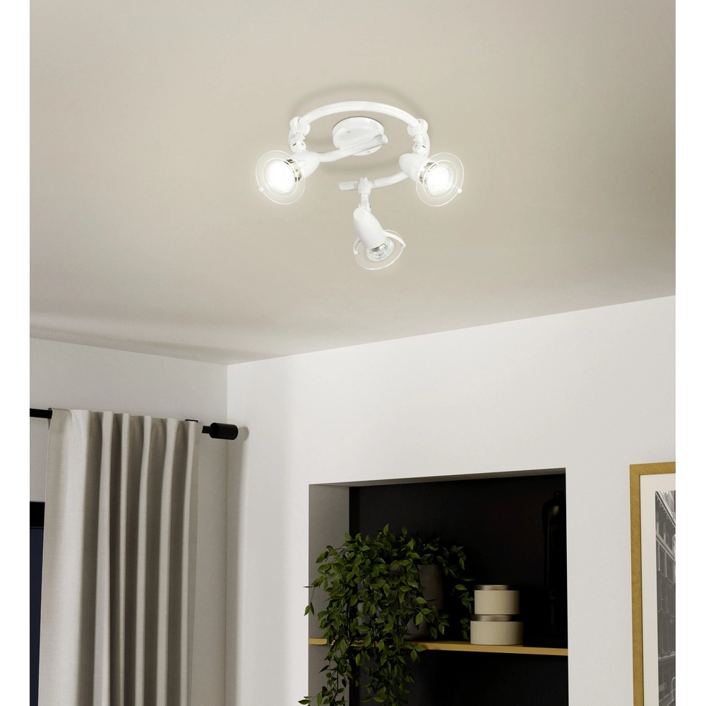Surface-mounted spot Pocket 1 3-light white Eglo 9002759137144