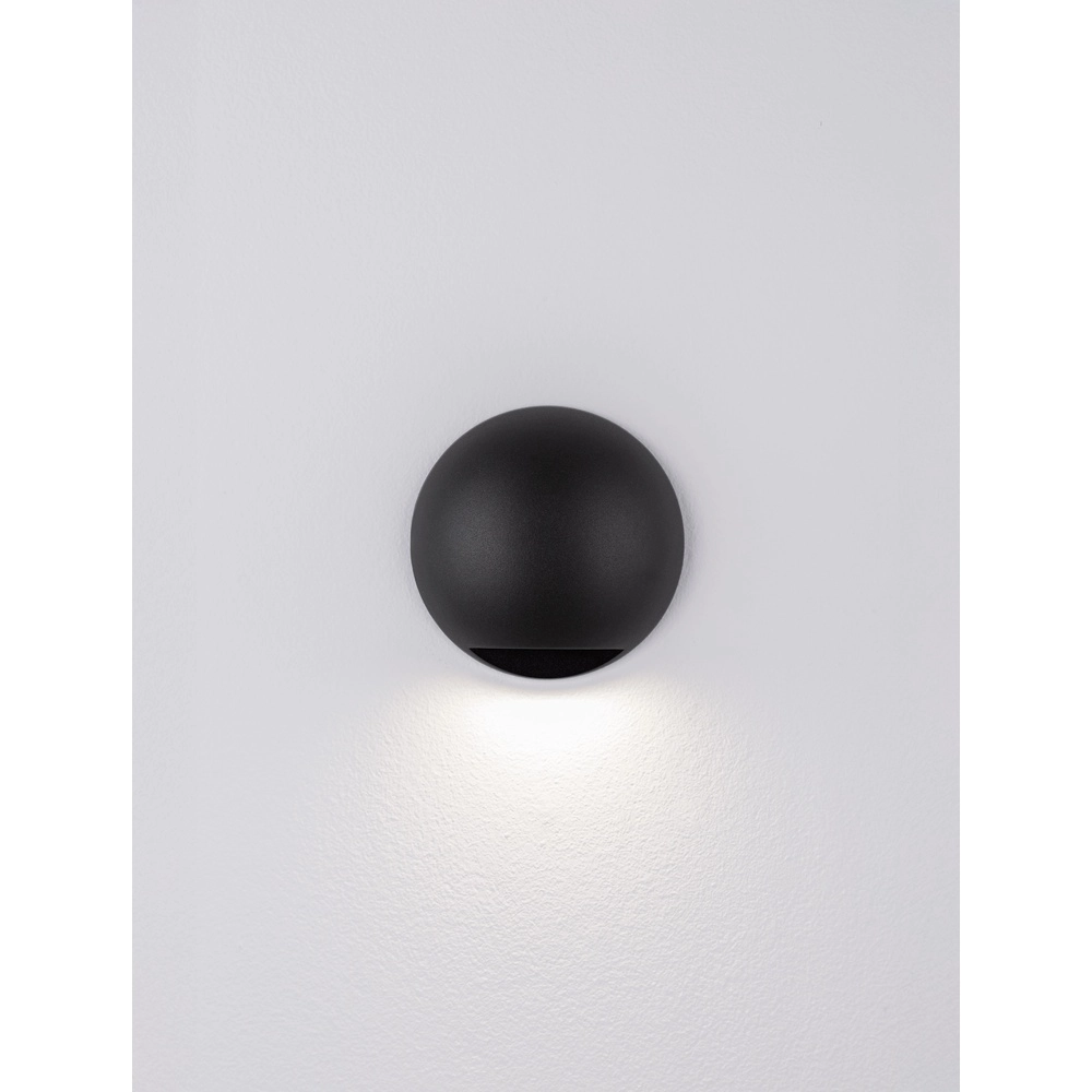 Wall lamp Passo Single Black Lyora 5212017478627