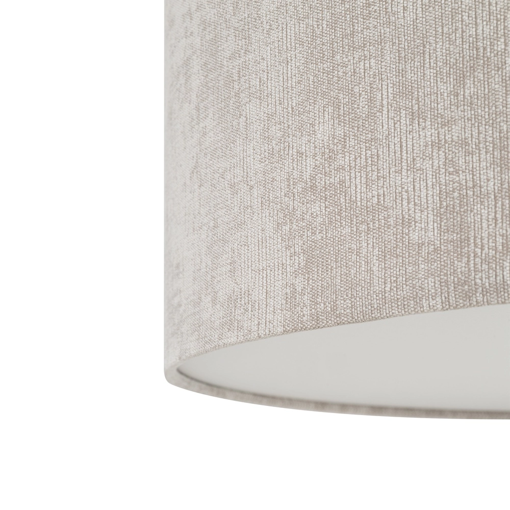 Pendant lamp Cedro sand brown Ø 65cm