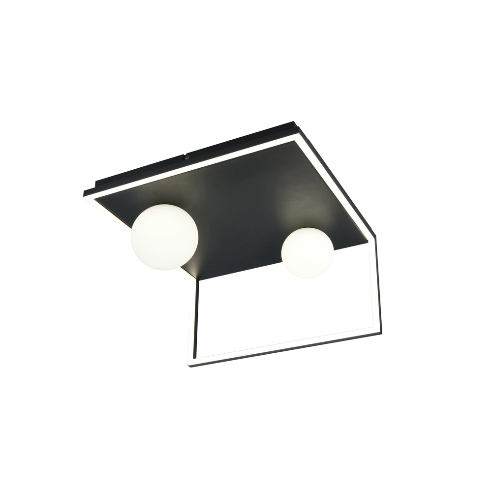Design ceiling lamp Arola Black Trio 4017807683578
