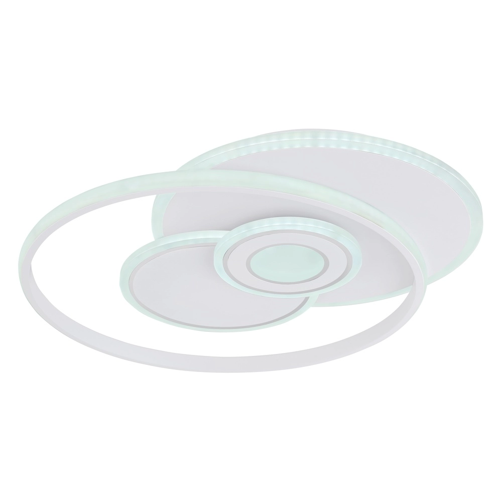 Design ceiling lamp Roderick white round 2700-6000K Globo 9007371445745