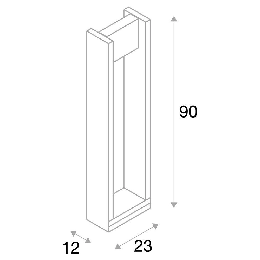 LED pedestal light Quad Pole SLV 4024163231916