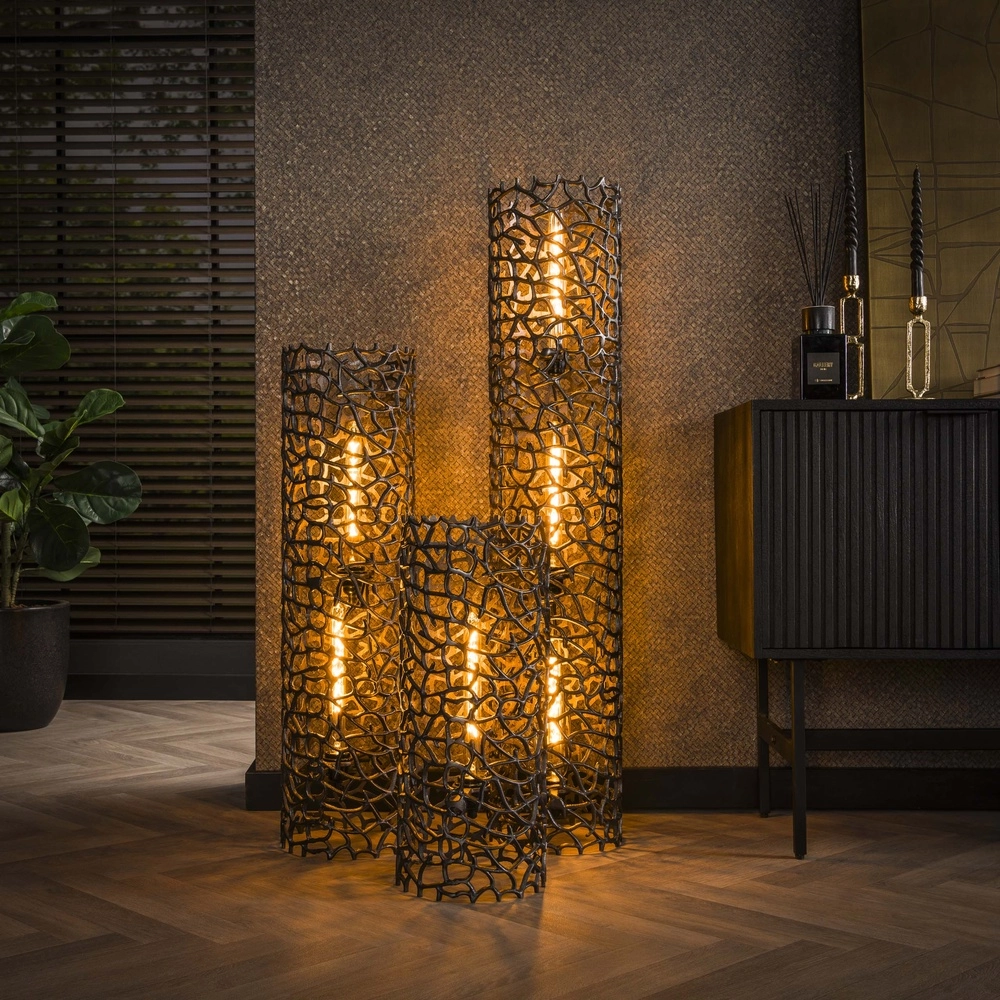 Modern floor lamp Weaver 122cm - 3x E27