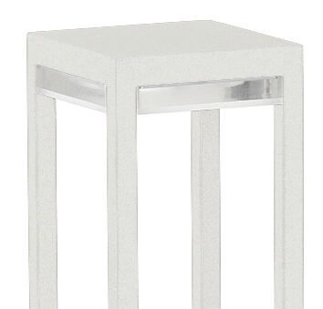 LED terrace lamp Poast 70cm - white Albert 4007235822809