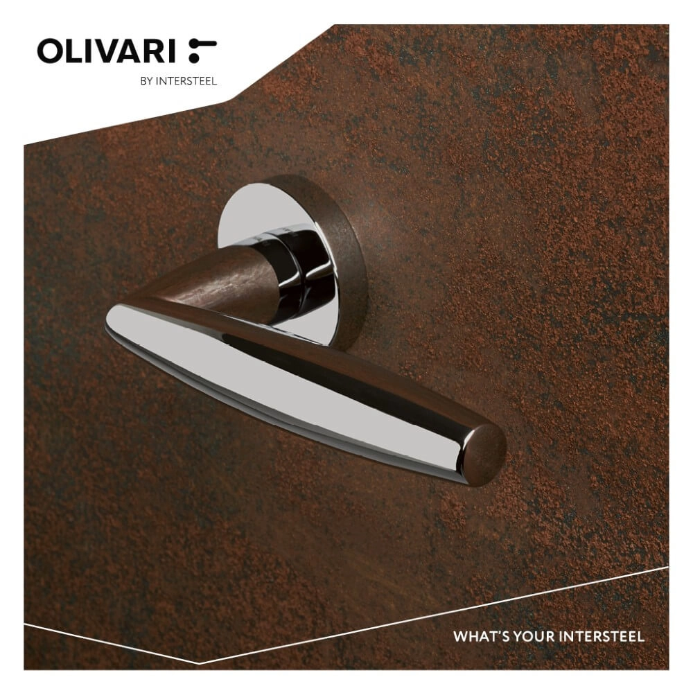 Design door handle Aurelia chromium Olivari 8714186477601