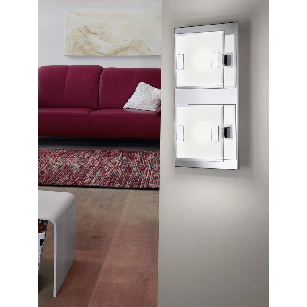 Modern ceiling lamp Vicaro 2-light chrome Eglo 9002759933128