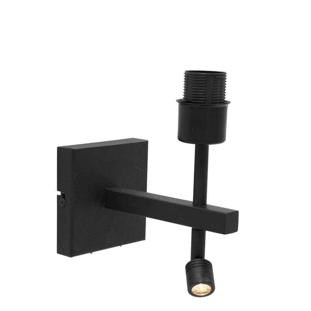 Wall lamp Stang black with bamboo Steinhauer 8712746172003