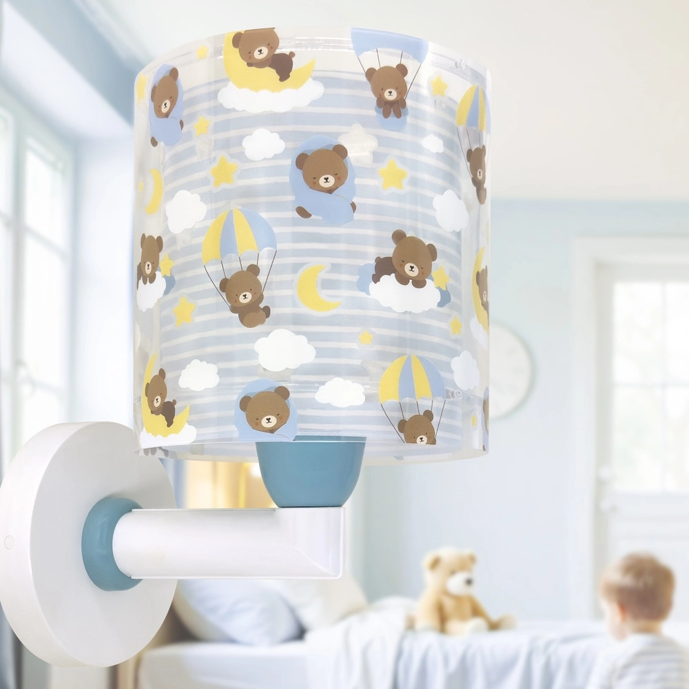 Children's room wall lamp Baby Teddy blue Dalber 8420406002194