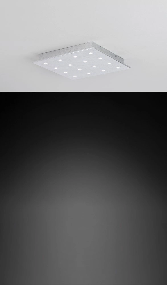 Designer ceiling lamp Vezeno 1 silver 37cm Stars of Light 9002759390730