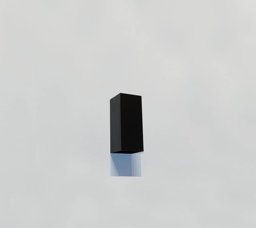 Square up & down lighter Dante2 black Artdelight 8720701101128
