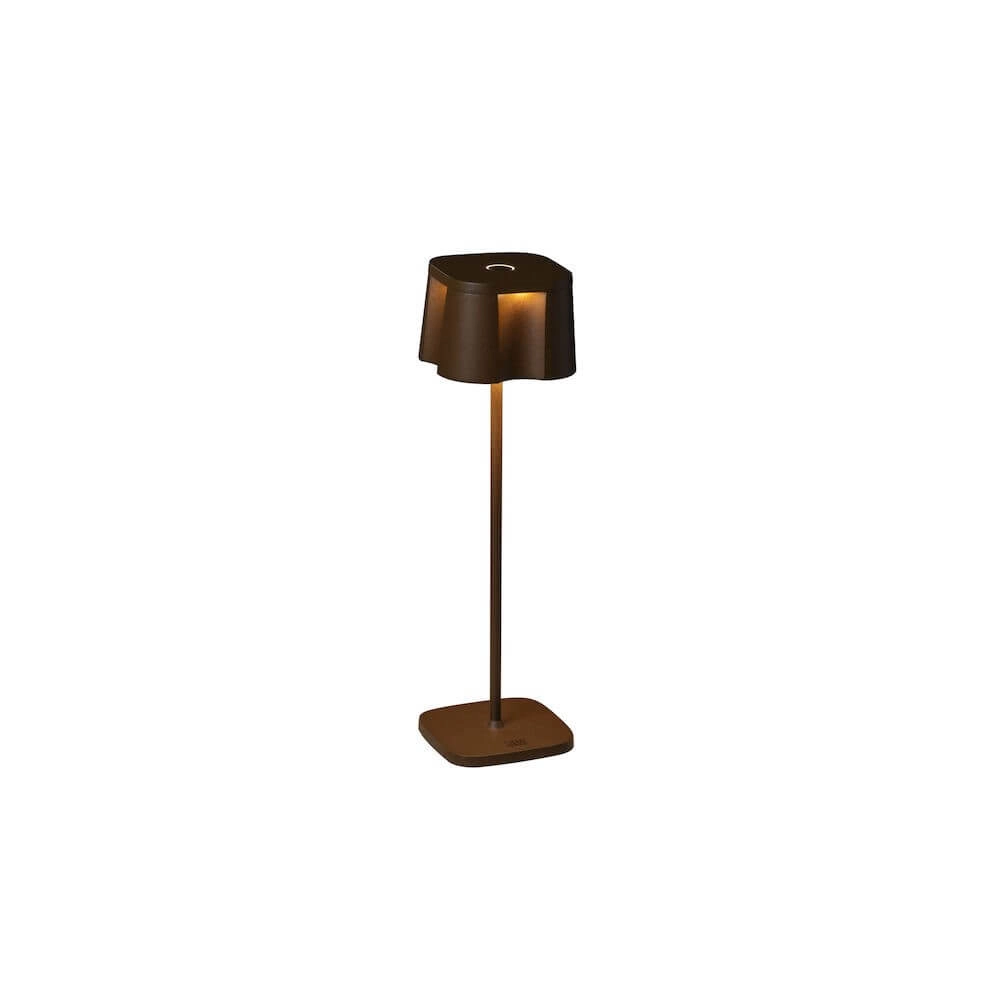 Rusty brown table lamp Nice Rechargeable KonstSmide 7318307818970
