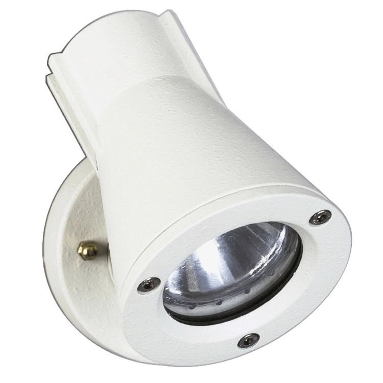 Terrace lighting surface mounted Orientable white