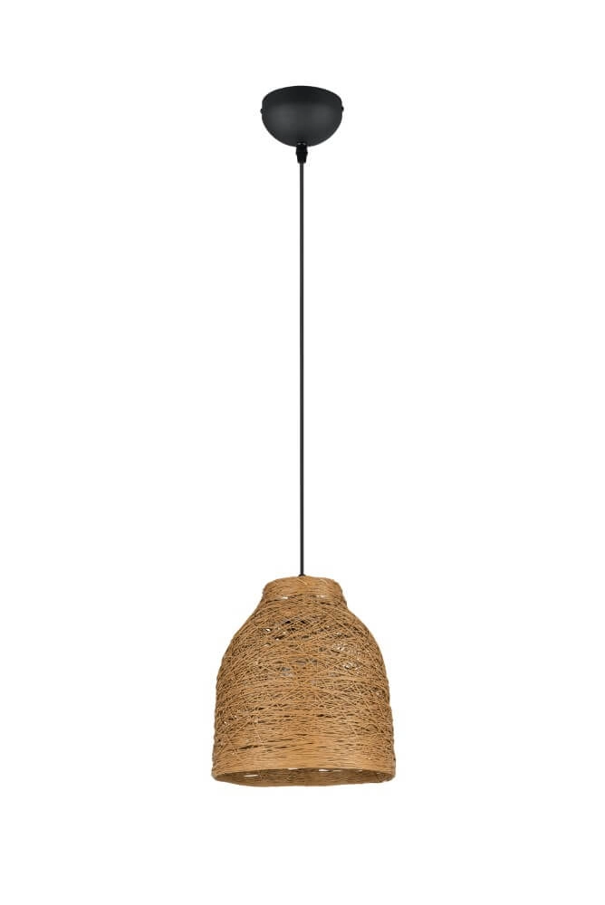 Paper pendant lamp Joeline Ø 25cm Trio 4017807637250