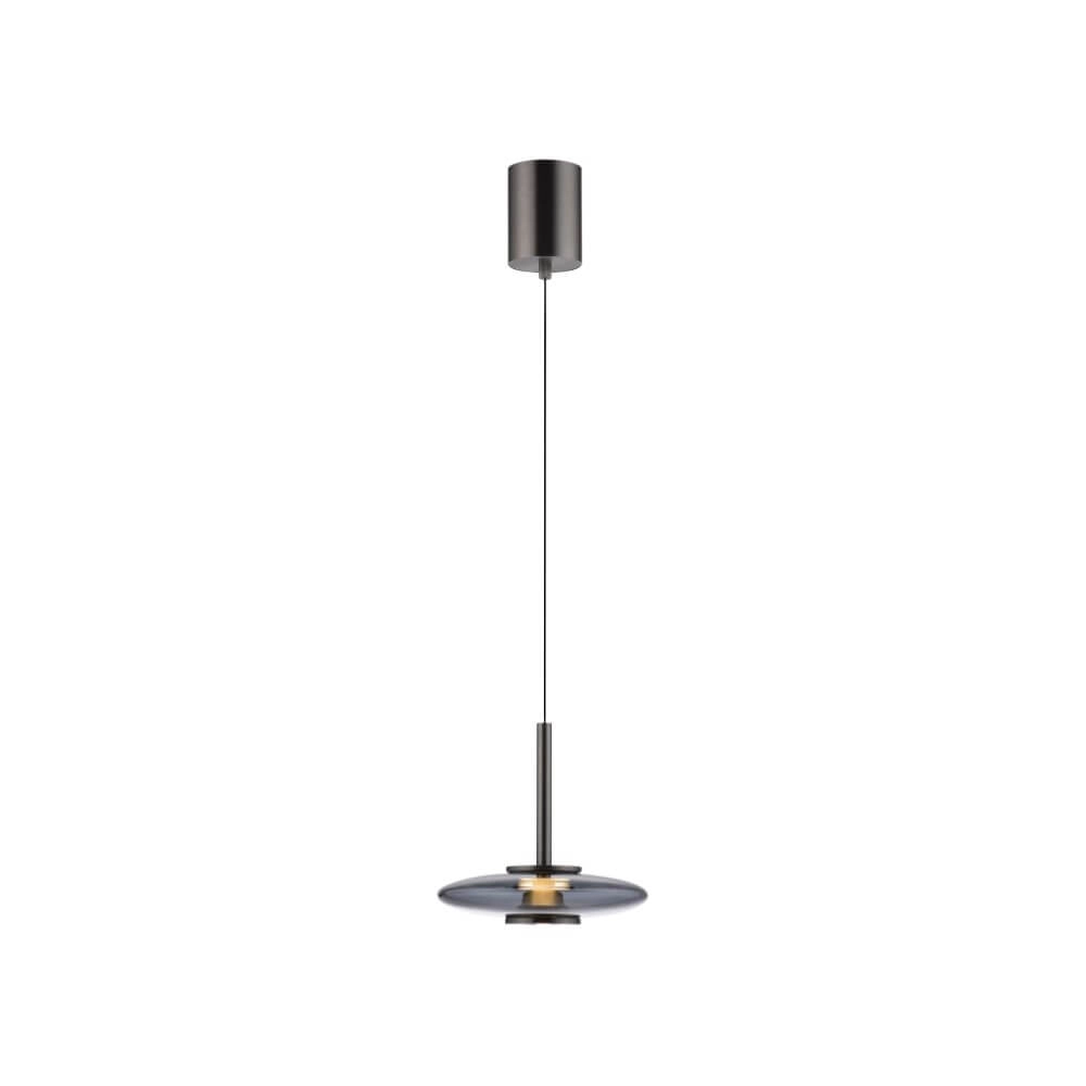 Design hanging lamp Pure Vitrum gray Paul Neuhaus 4012248383957