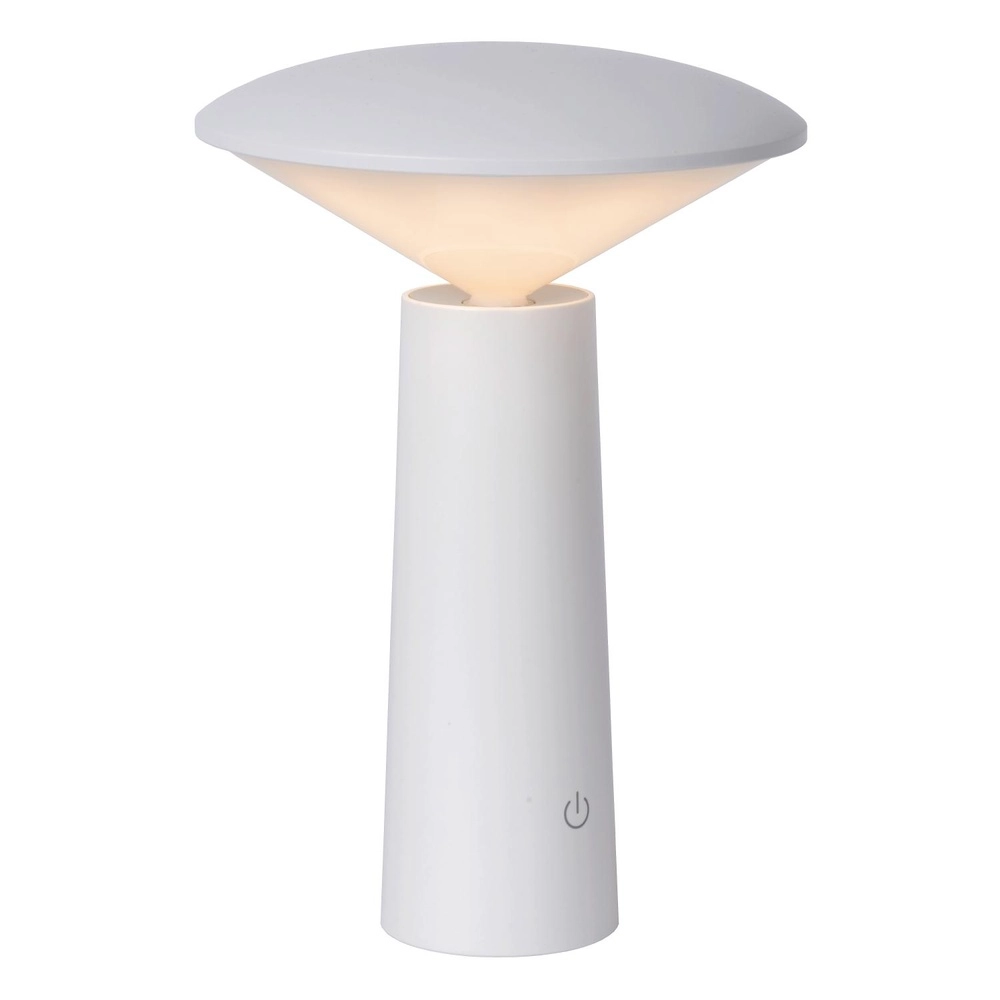 Rechargeable table lamp Jive IP44 white light color adjustable Lucide 5411212021977