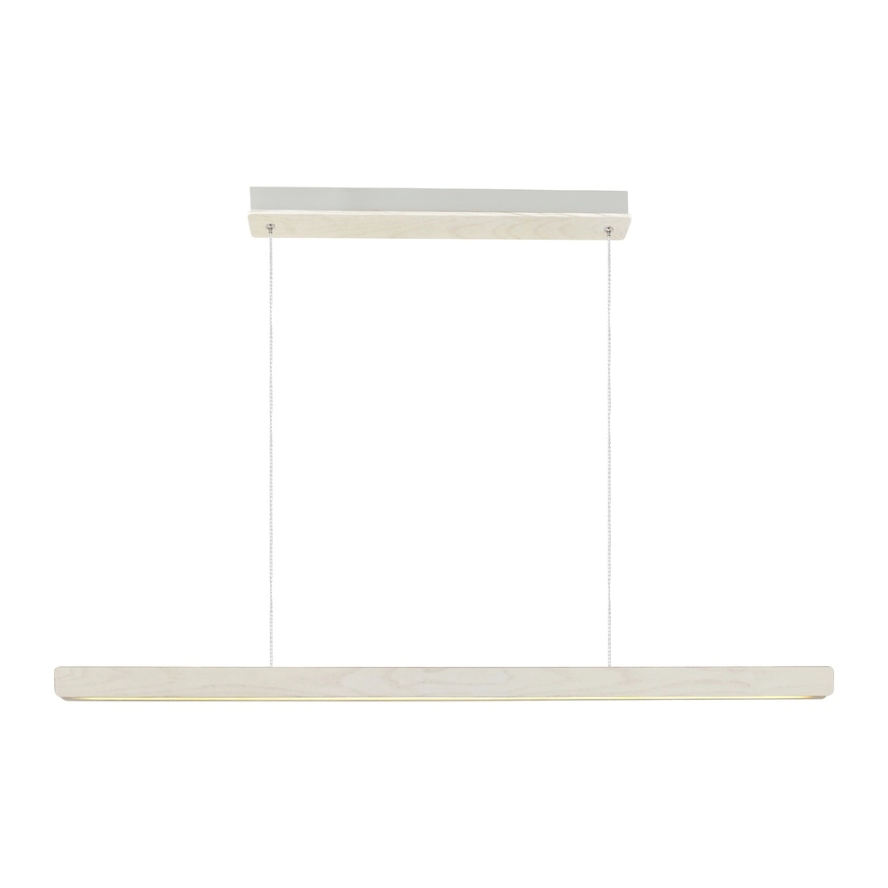 Wood look led pendant light Ilgas  white Nordlux 5704924026966