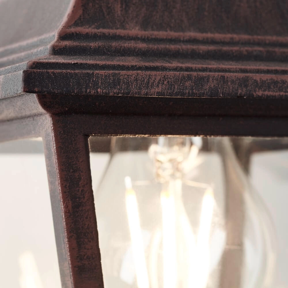 Sooty brown Nissie Wall lamp down Brilliant 4004353356599