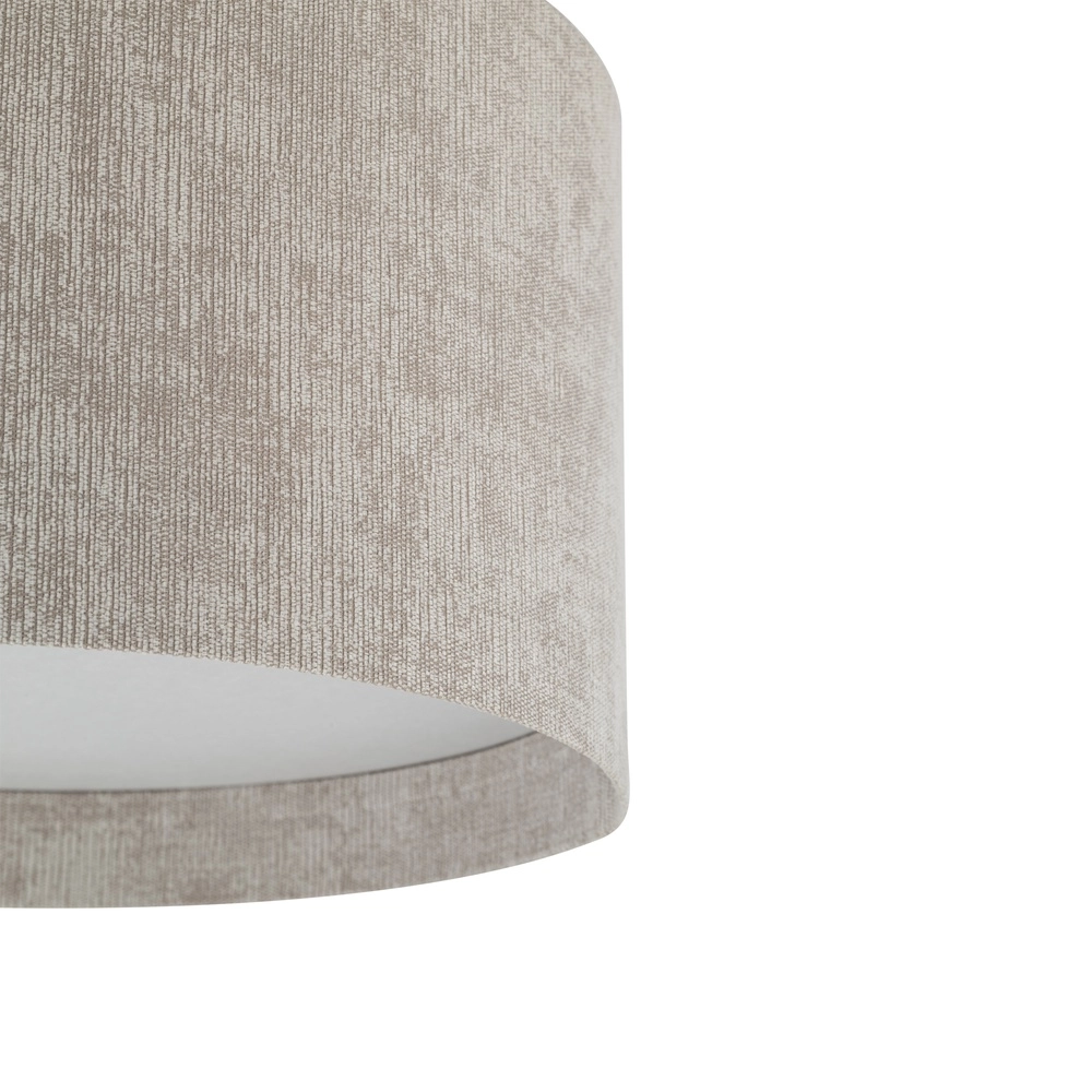 Ceiling lamp Cedro sand brown Ø 35cm