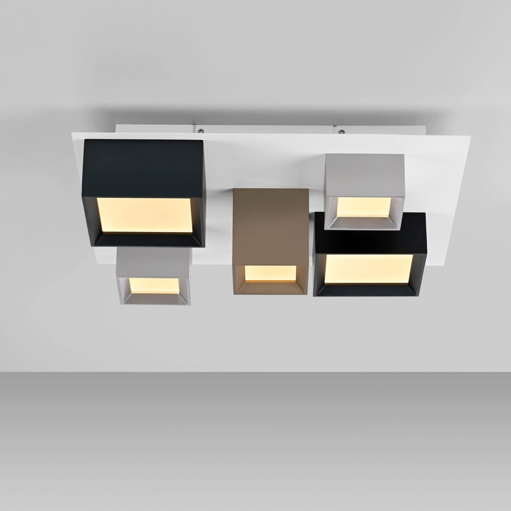 Led ceiling light Pure Manhattan 5-light Paul Neuhaus 4012248396889