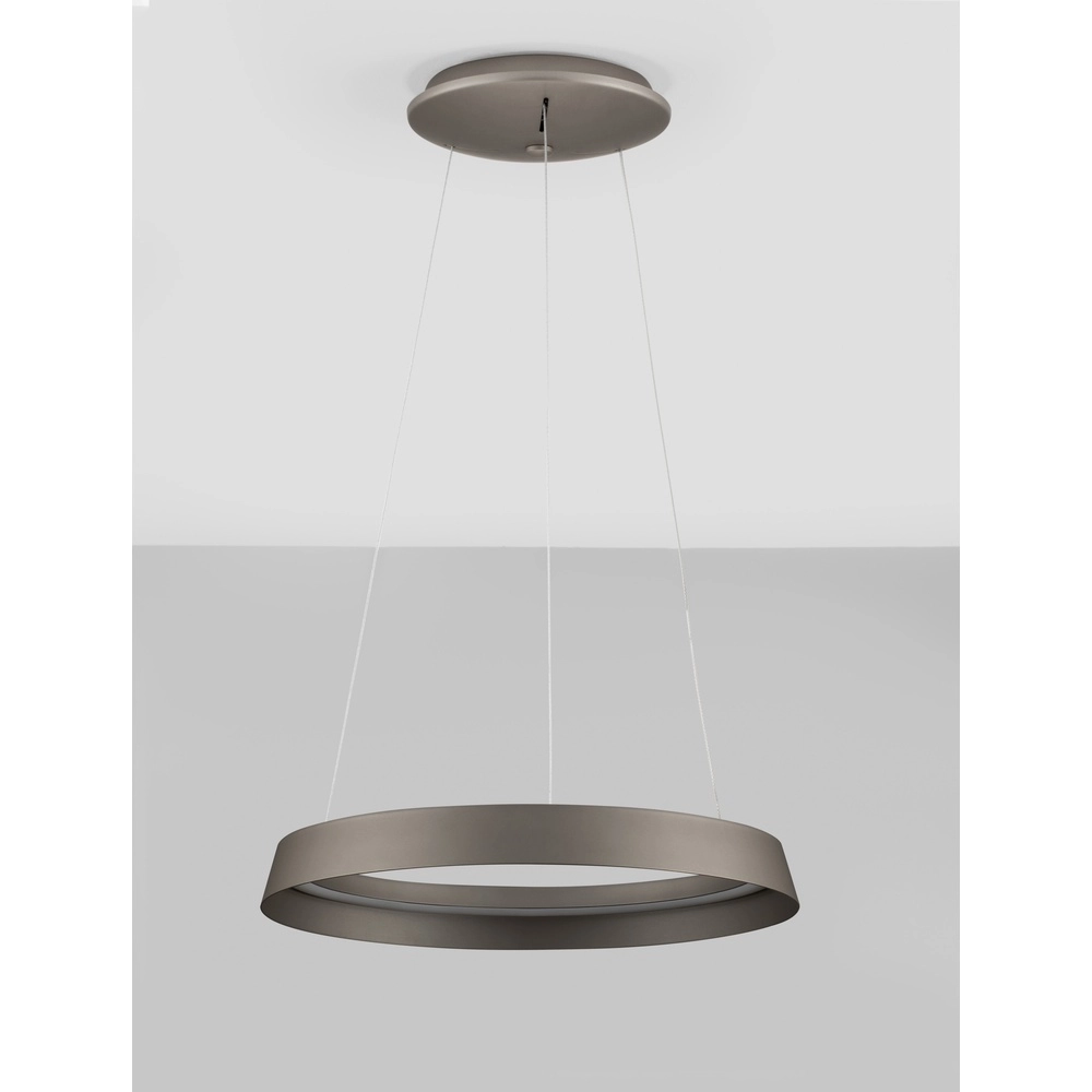 Design pendant lamp Ormi Ø 45cm champagne Lyora 5212017448811