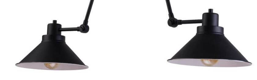 2-light ceiling lamp Techno Lyora 5903139914390