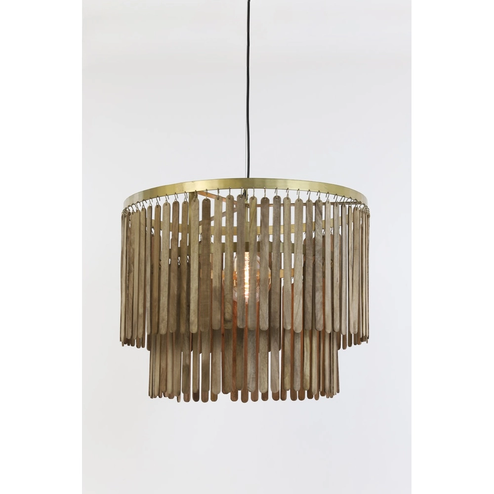 Country Pendant Lamp Gularo Ø 60cm Light & Living 8717807610951