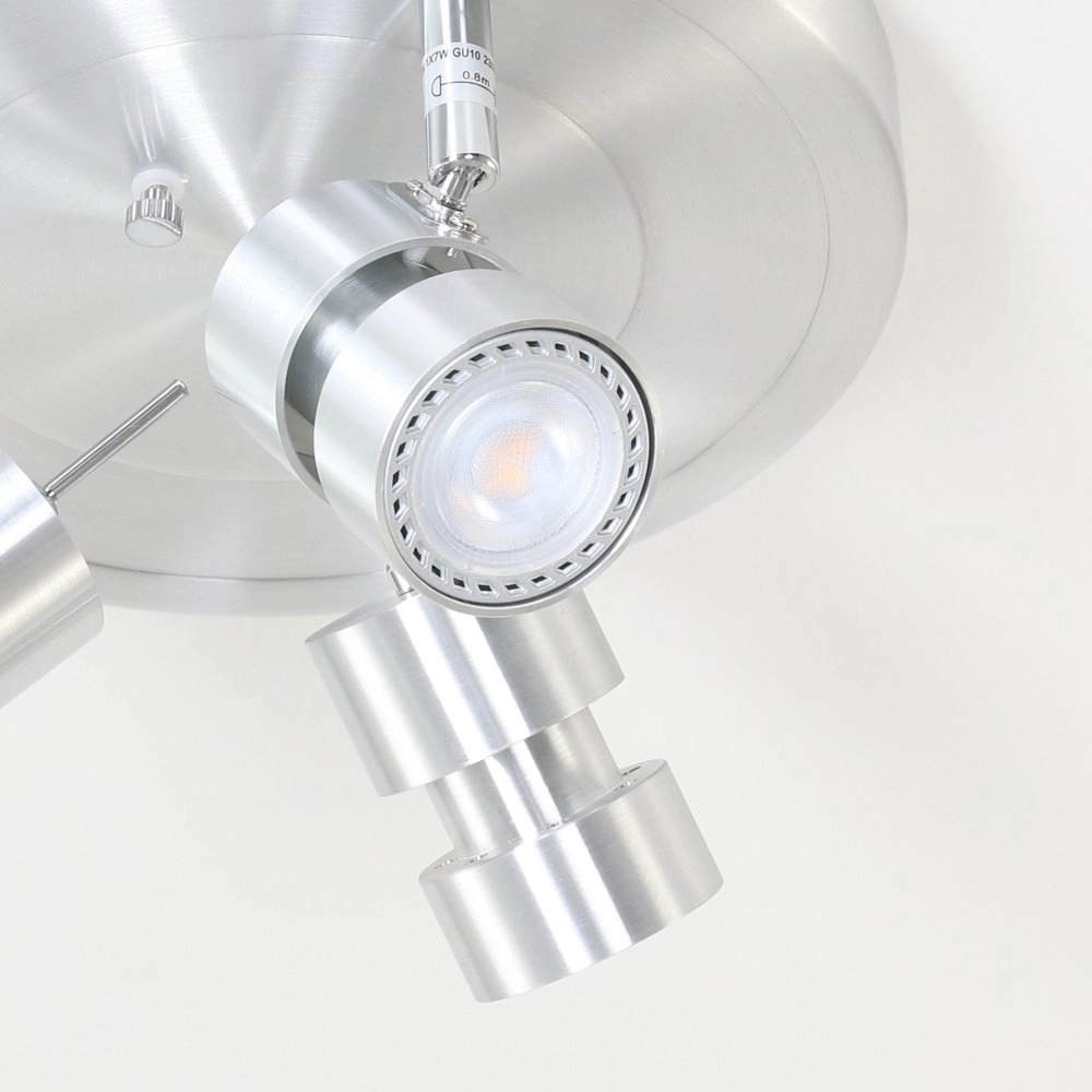 LED ceiling spot Natasja Led 3-light gray Steinhauer 8712746112030