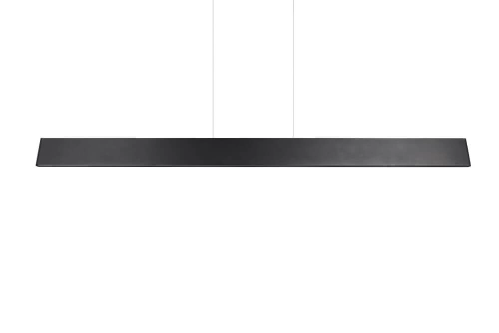 Led Office Pendant Light Galway 150cm - black Trio 4017807616668