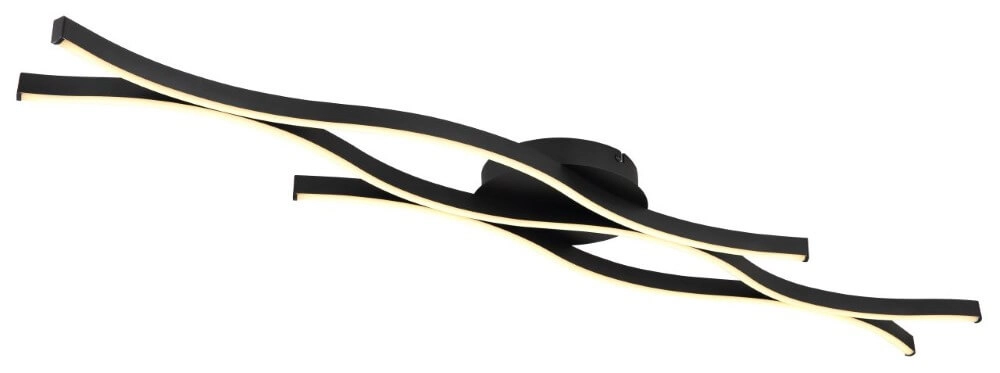 Ceiling lamp Geronimo black Globo 9007371457038