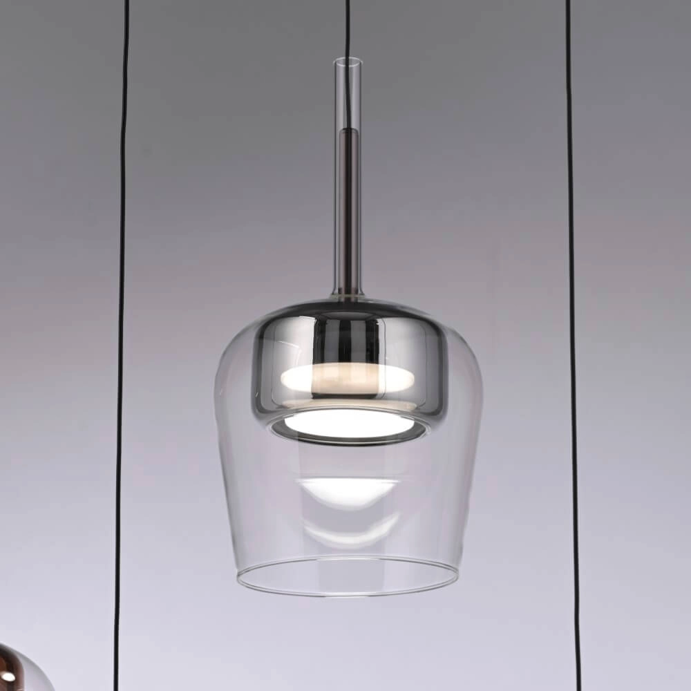 Pendant lamp Q-Kon silver Paul Neuhaus 4012248383865