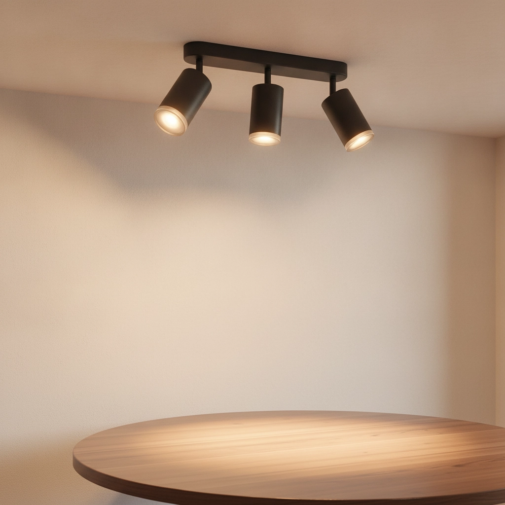 Surface-mounted spot Mao 3-light black