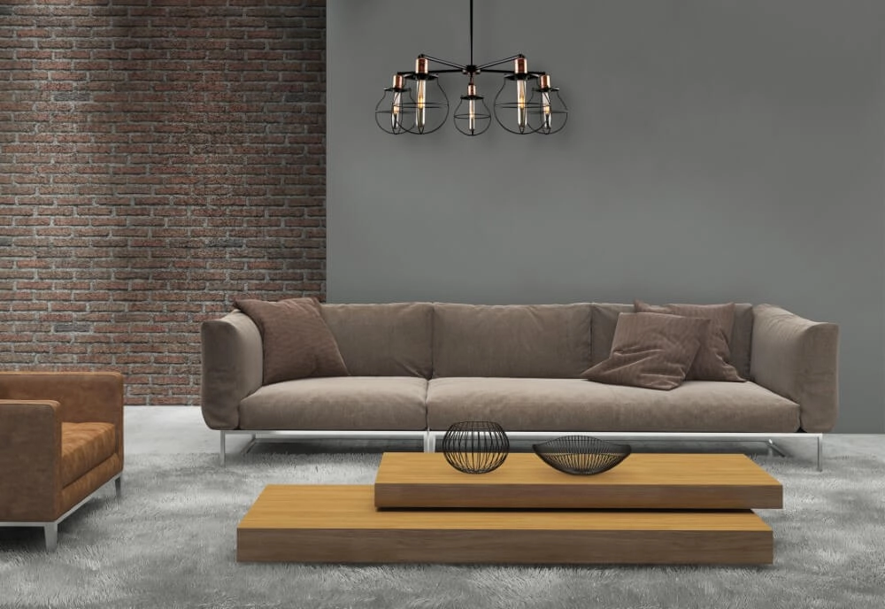 Wire hanging lamp Manufacture 5-light Lyora 5903139973892