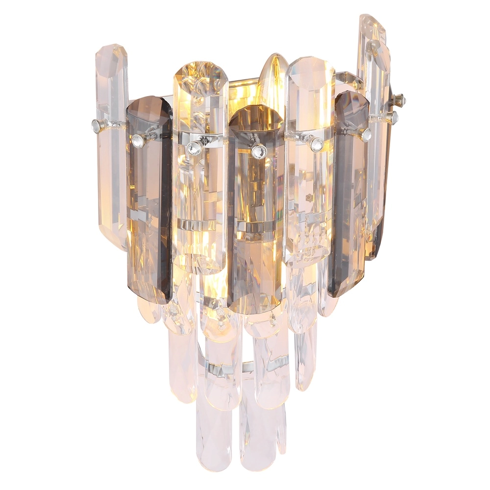 Wall lamp Orgina chrome with crystal Globo 9007371484140