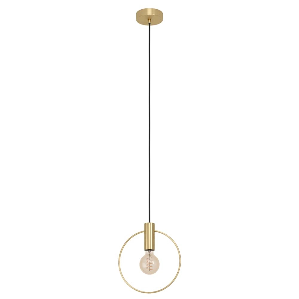 Golden pendant lamp Manizales Ø 25cm