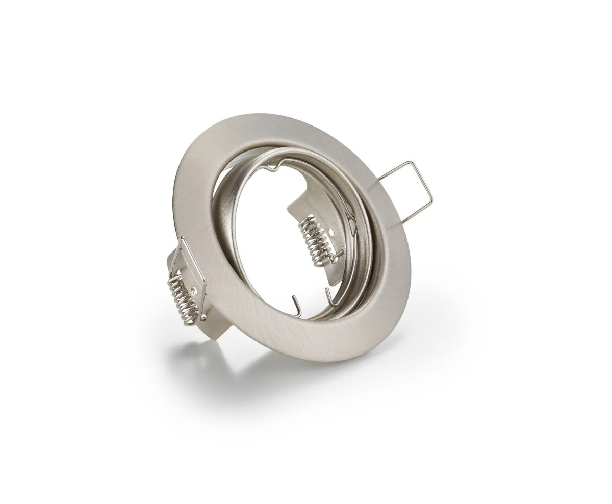 Round recessed spotlight Jura GU10 8.3cm nickel matt Trio 4017807376319