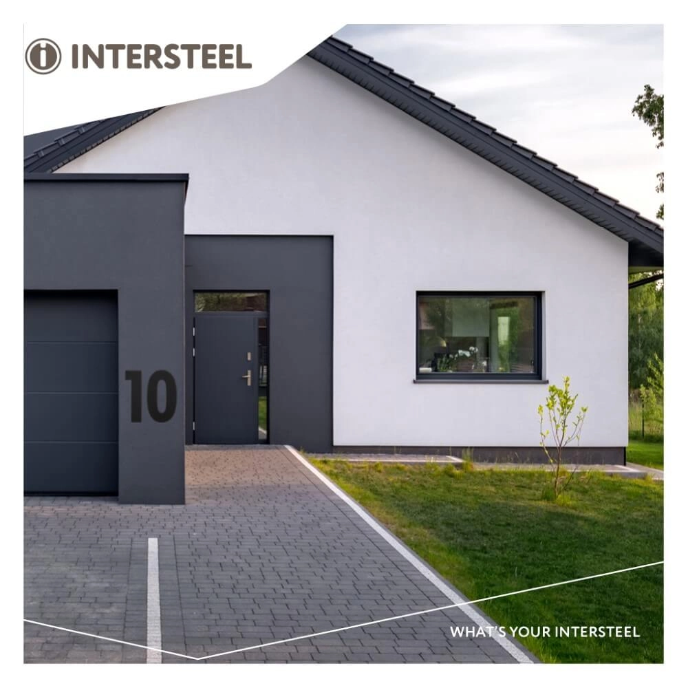 House number 0 XXL Numbra 50cm black Intersteel 8714186503379