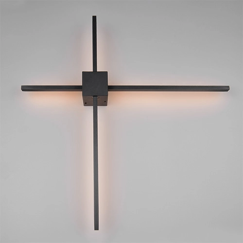 Modern wall lamp Cassino black 67.5cm Trio 4017807683202