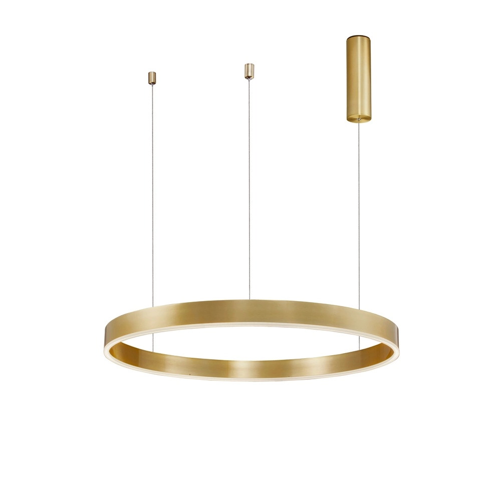 Pendant lamp Motif gold Ø 80cm 3000K Lyora 5212017421951