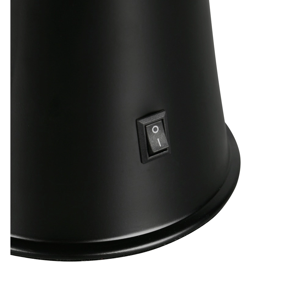 Lava lamp Etna black with red Trio 4017807668506