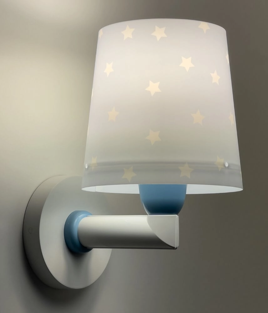 Children's room wall lamp Star Light soft blue Dalber 8420406001487